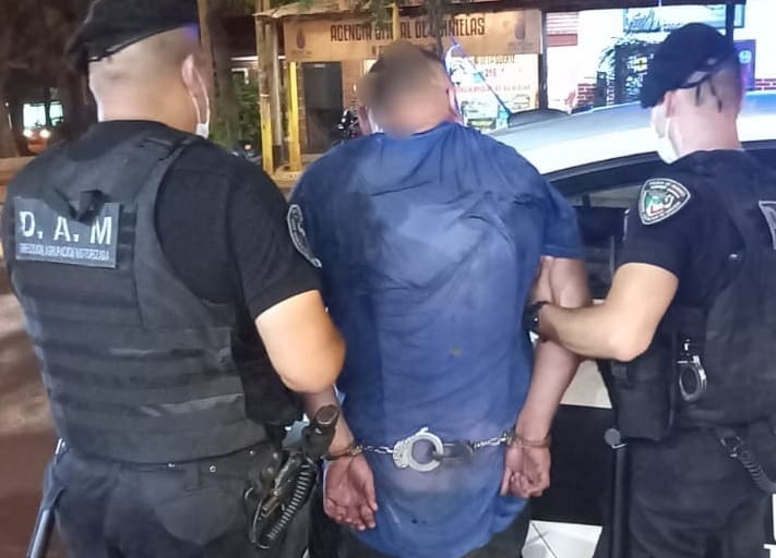 Fue detenido por intentar robar elementos de un supermercado en Posadas