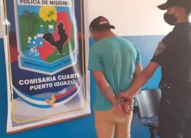 Iguazú: terminó detenido por causar destrozos e incumplir una prohibición de acercamiento