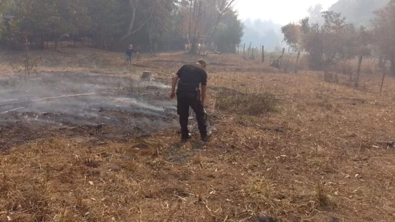 Bomberos sofocaron incendios en Jardín América y Puerto Rico