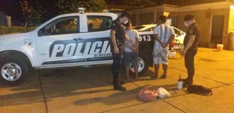 Cinco detenidos por presuntos delitos contra la propiedad en Posadas, Oberá y Campo Viera