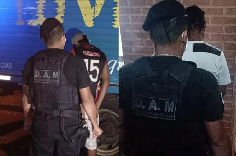 Posadas: terminaron tras las rejas por intentar forzar la puerta de un camión