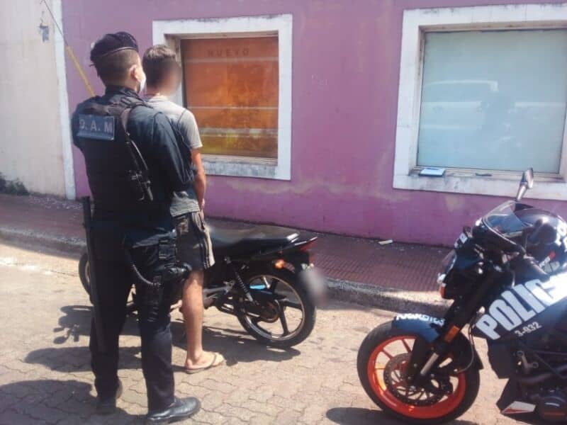 Recuperaron una moto robada y detuvieron a un joven en Posadas