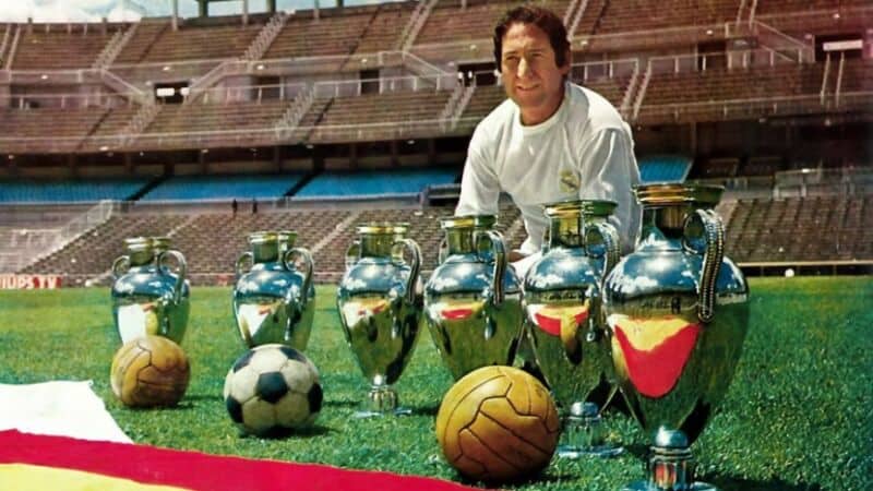 Falleció Paco Gento, una gloria del Real Madrid seis veces campeón de Europa