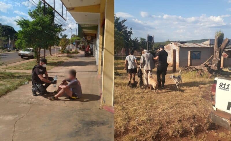 Asistencia humanitaria por las altas temperaturas en Candelaria y San José