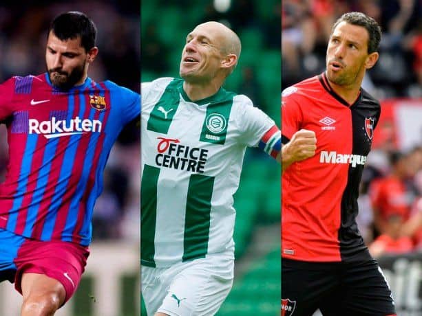 Lo diez grandes futbolistas que se retiraron en 2021