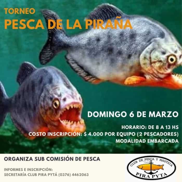 El Pirá Pytá se alista para un nuevo Campeonato Internacional de Pesca de la Piraña en Posadas 1 2 - 4pesca - 1