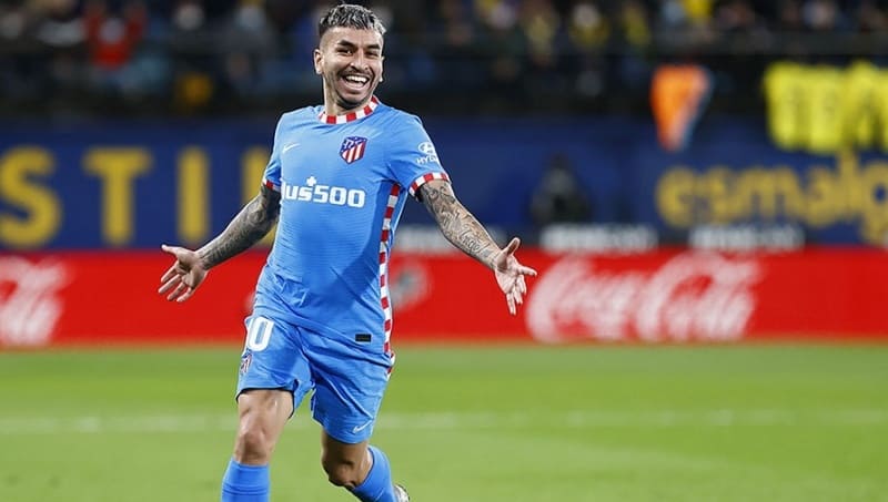 El argentino Ángel Correa es el máximo goleador de las ligas europeas