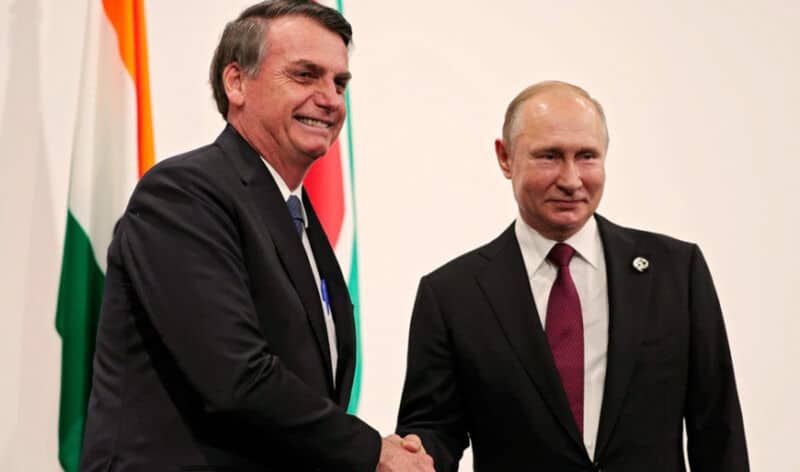 Bolsonaro habló con Putin y ratificó la posición 