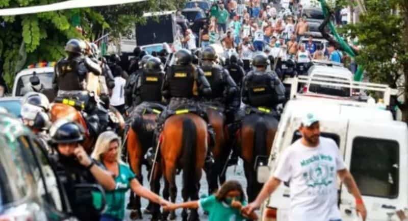Un hincha de Palmeiras fue asesinado por la policía de San Pablo
