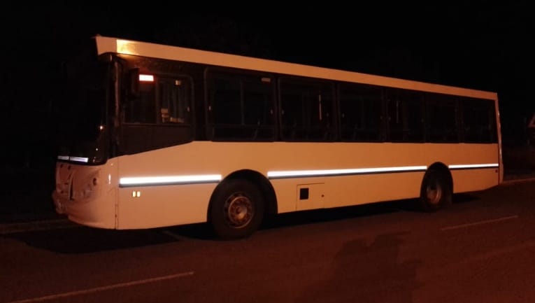 Colectivero terminó preso por conducir en estado de ebriedad en Colonia Aurora 1 2 - Colectivo - 1