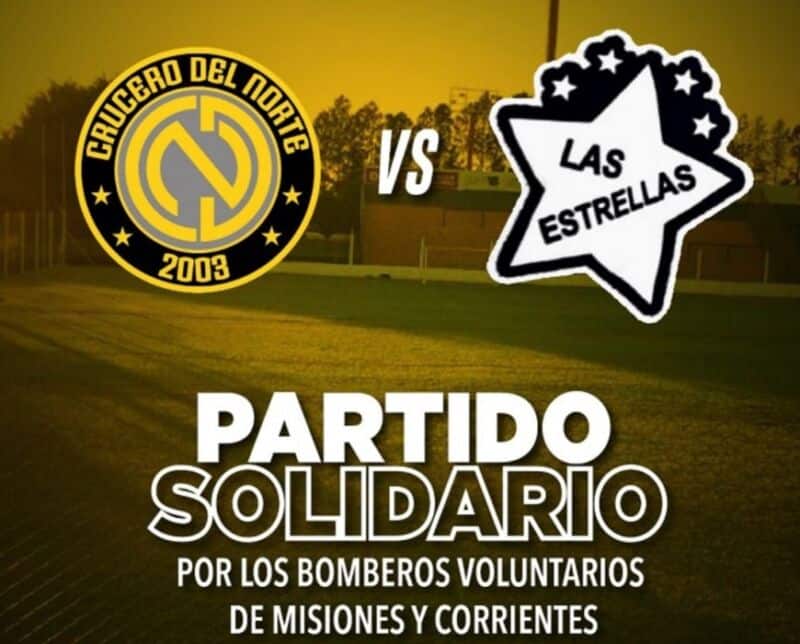 Crucero del Norte realizará el martes una jornada deportiva solidaria para colaborar con los bomberos 1 2 - Crucero del Norte - 1