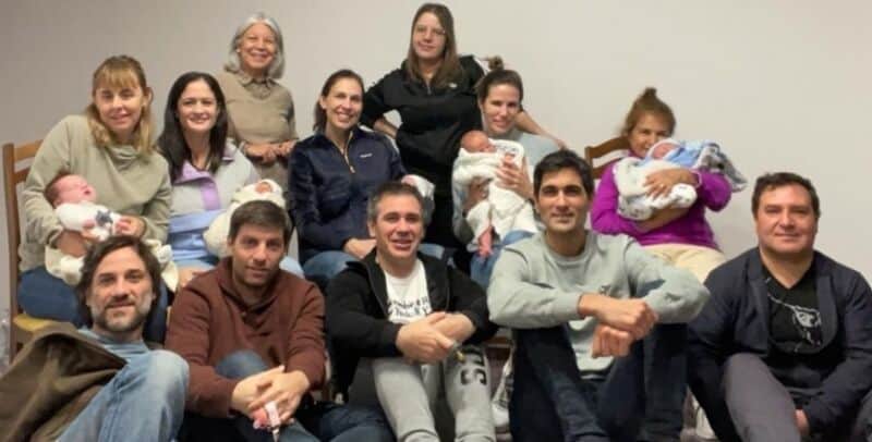 Las familias argentinas y sus bebés por vientres subrogados ya están en Polonia