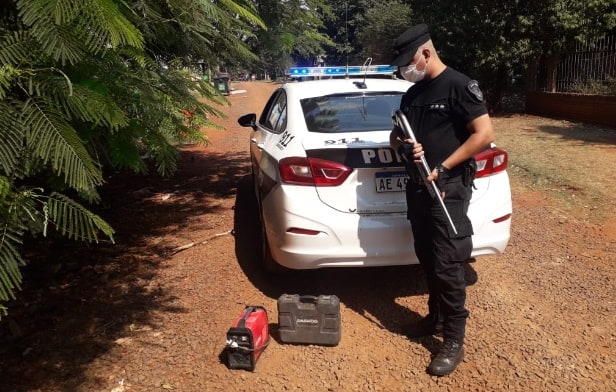 Recuperaron herramientas robadas a un vecino del barrio Aeroclub de Posadas