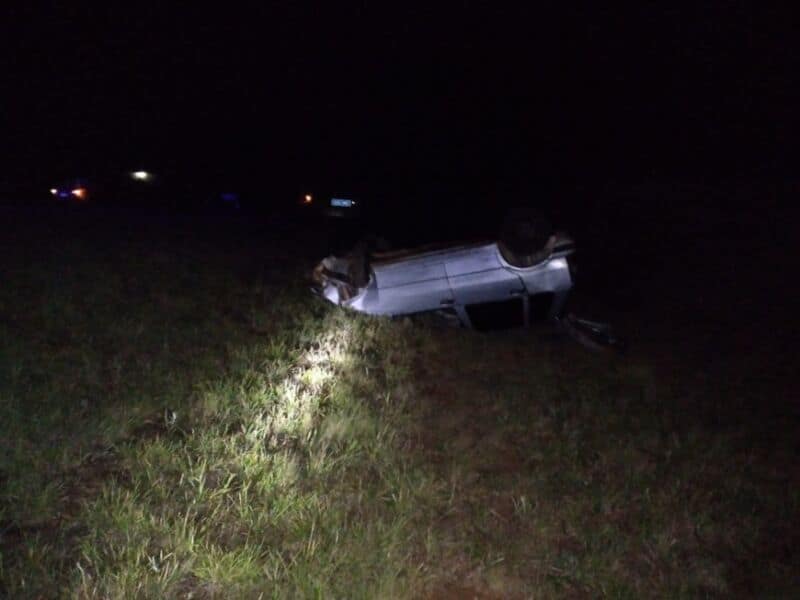 Falleció un hombre tras despistar y volcar con su automóvil en Itacaruaré
