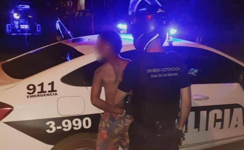 Habría intentado robar en un domicilio y terminó detenido en Posadas