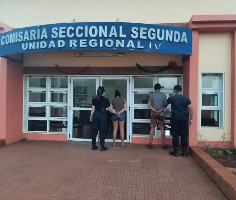 Secuestraron una moto guadaña y sorprendieron a dos jóvenes cuando cometían un ilícito