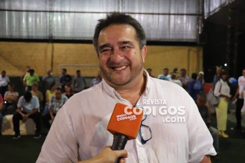 Recta final de campaña: afiliados de Obras Sanitarias manifestaron su apoyo a Bernal