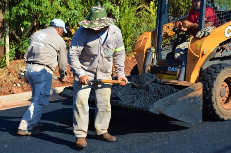 Asfaltaron 24 cuadras en la Chacra 243 de Posadas