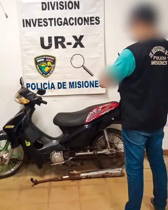Secuestraron dos motocicletas en Garupá y en Posadas 1 2 - WhatsApp Image 2022 02 25 at 11.58.35 - 1