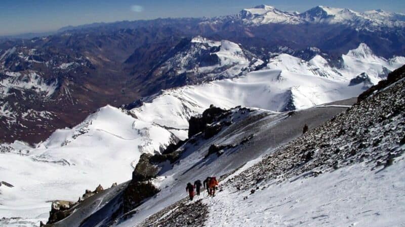 Otra tragedia en el Aconcagua: murió un andinista ruso