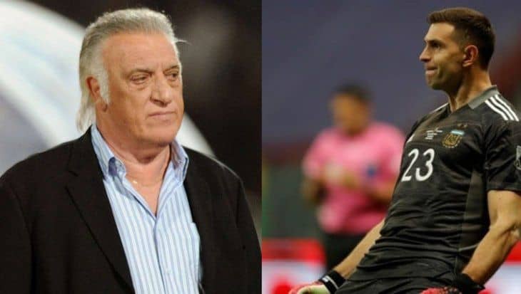 Basile criticó al Dibu Martínez: 