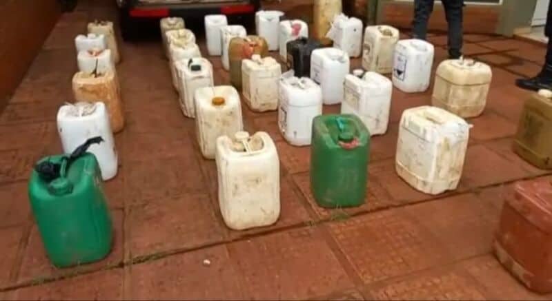 Incautaron múltiples bidones de nafta que eran trasportados de manera irregular en Puerto Rico 1 2 - combustible2 - 1