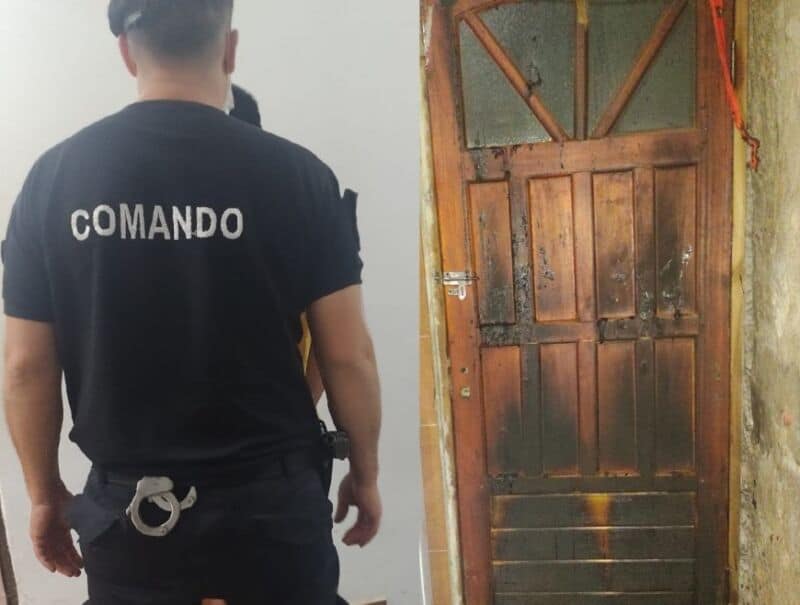 Posadas: intentó prender fuego la casa de su ex pareja y terminó tras las rejas