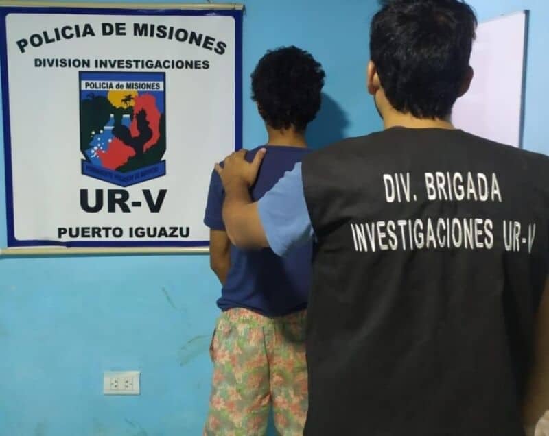 Detuvieron en Iguazú a un joven implicado en dos robos contra la propiedad