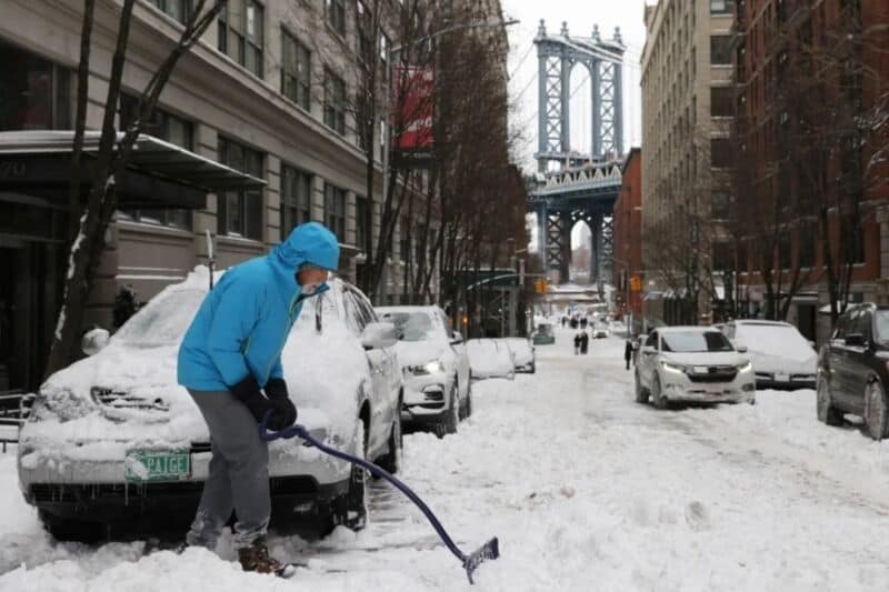 Pronostican otra intensa tormenta que dejará bajo la nieve a buena parte de EEUU
