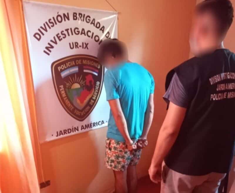 Jardín América: secuestraron un revolver, artículos de valor y detuvieron a un joven