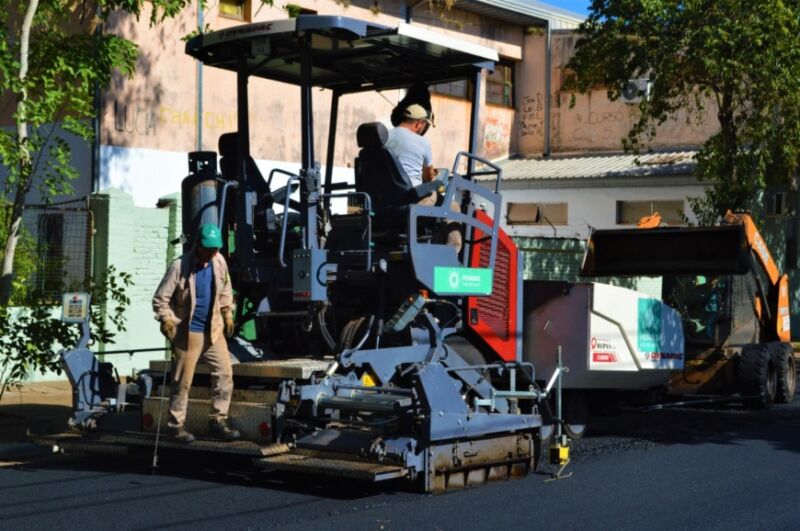 Finalizaron las obras de repavimentación sobre la calle 3 de Febrero de Posadas