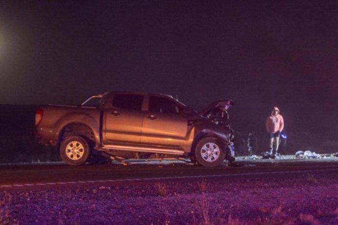 Puerto Madryn: una familia entera murió en un choque frontal sobre ruta 3