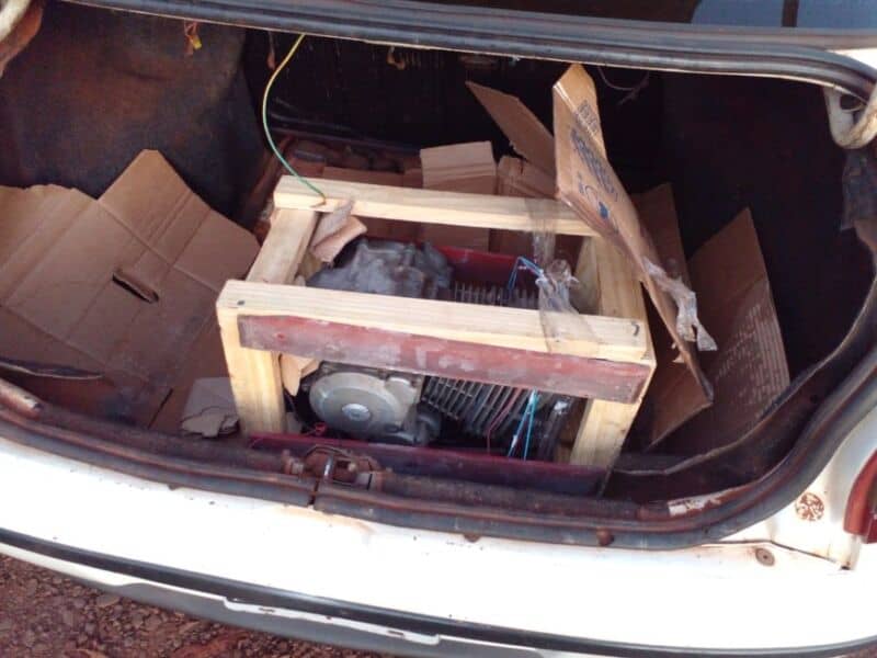 Posadas-Wanda: secuestraron un utilitario y una motoparte adulterados