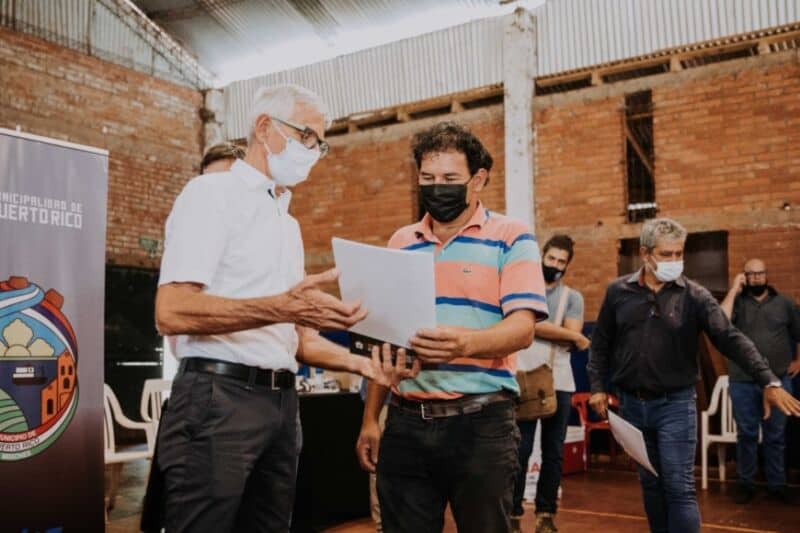 Herrera en Puerto Rico: "Vamos a seguir dando soluciones habilitaciones en toda la provincia" 3 6 - 6 Puerto Rico - 5