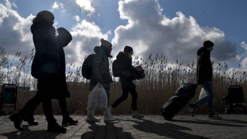 Aseguran que la mitad de la población de Kiev huyó desde el inicio de la invasión rusa de Ucrania