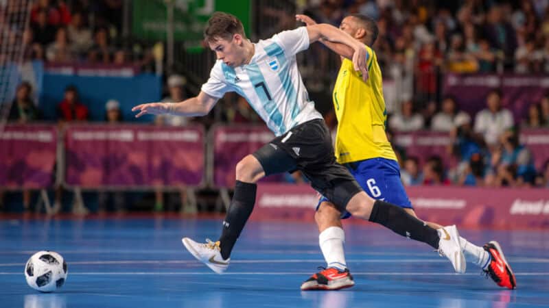 Desde las 19 se juega el clásico de Futsal entre Argentina y Brasil: dónde conseguir las entradas