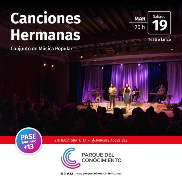 Canciones Hermanas 19 de Marzo FLYER - 1