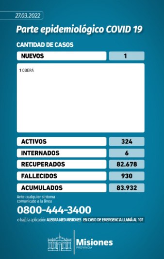 Coronavirus en Misiones 7 - 13