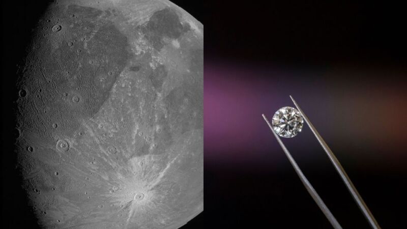 La superficie de Mercurio podría estar llena de diamantes