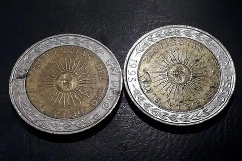 La moneda de $1 vale cuatro veces más como metal: ¿es legal venderlas?