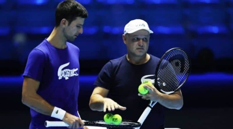 Tenis: Novak Djokovic perdió a uno de sus entrenadores