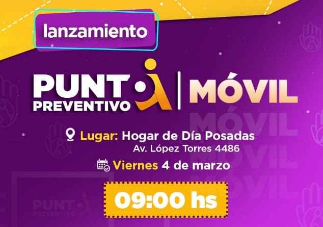 Posadas: este viernes lanzarán el Punto Preventivo Móvil de consumos problemáticos y adicciones que recorrerá la provincia