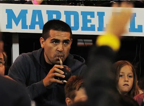 Riquelme contó cómo mira los partidos de Boca