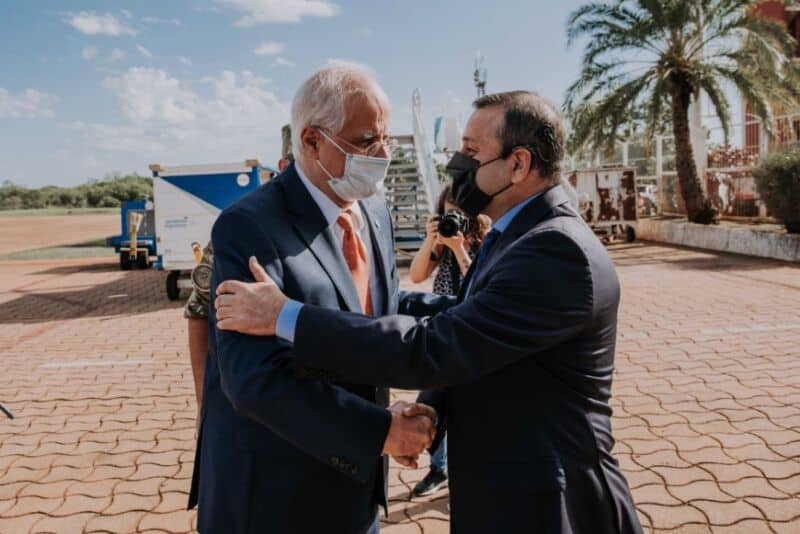 Herrera y Taiana dieron inicio a la instrucción básica de 1.500 aspirantes a soldados voluntarios 3 6 - VisitaMinistro Taiana 45 3 - 5