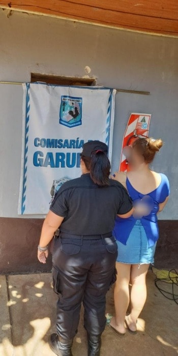 Detuvieron a una mujer que era buscada por un robo en un comercio de Garupá 1 2 - WhatsApp Image 2022 03 14 at 20.17.36 - 1