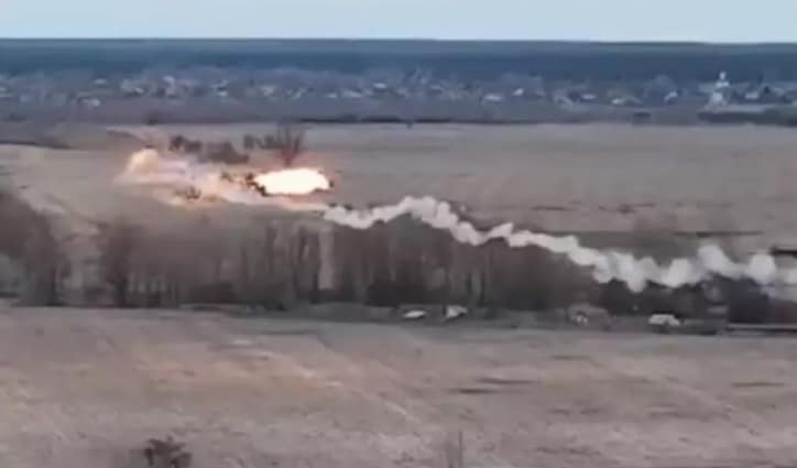 Video: militares ucranianos derribaron un helicóptero ruso