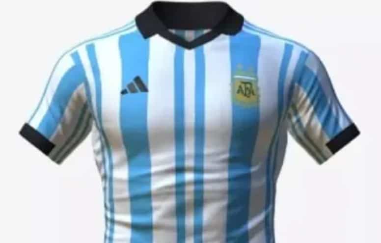 Así sería la nueva camiseta de la Selección para el Mundial de Qatar 2022