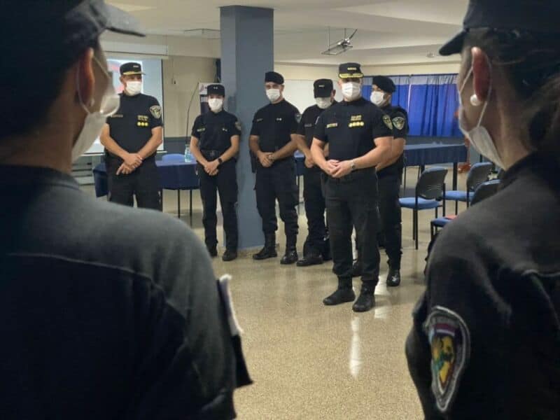 Comenzó el taller de actualización de manejo de armas destinado al personal policial femenino 11 22 - curso 5 - 21