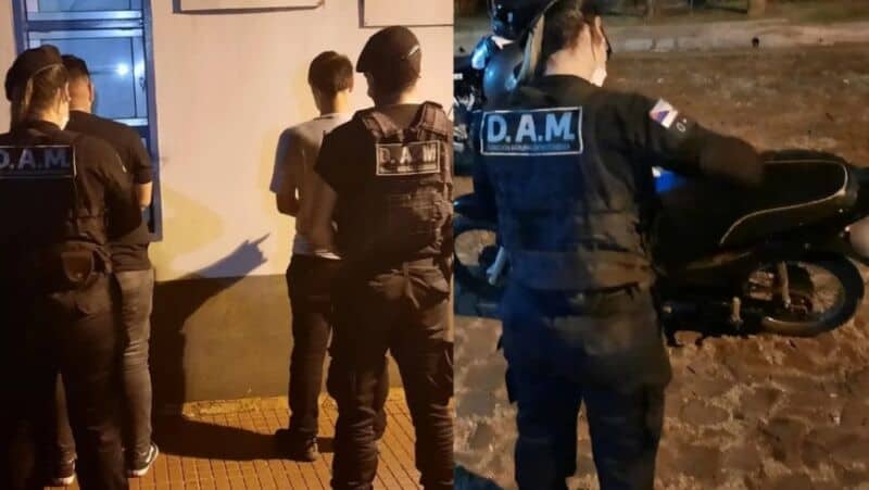 Recuperaron una moto y detuvieron a sus ocupantes en Posadas
