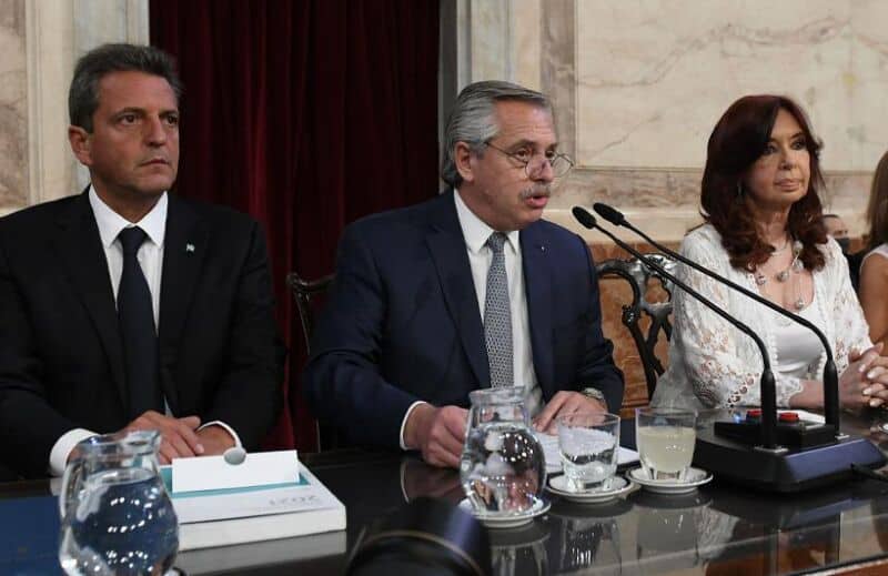 Fernández en el Congreso: 